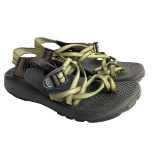 Chaco Z Cloud X2 Sandals Green Water Shoes River Hiking Fishing Camping Womens 8